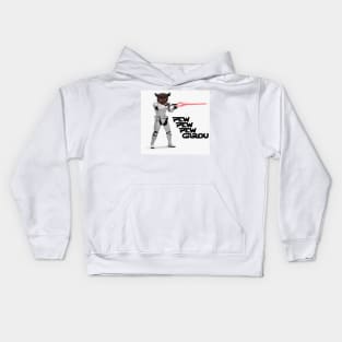 Pew Pew Pew Garou Kids Hoodie